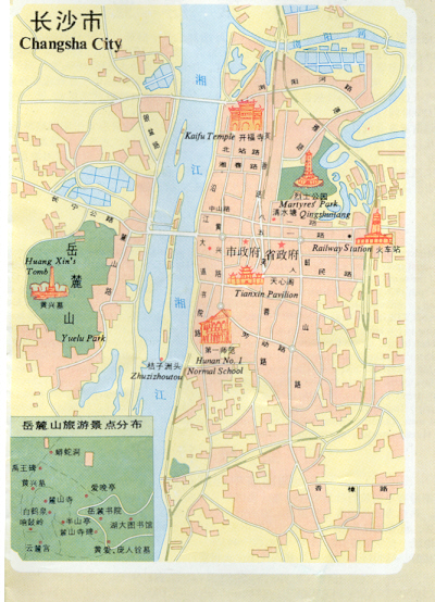 Changsha Map